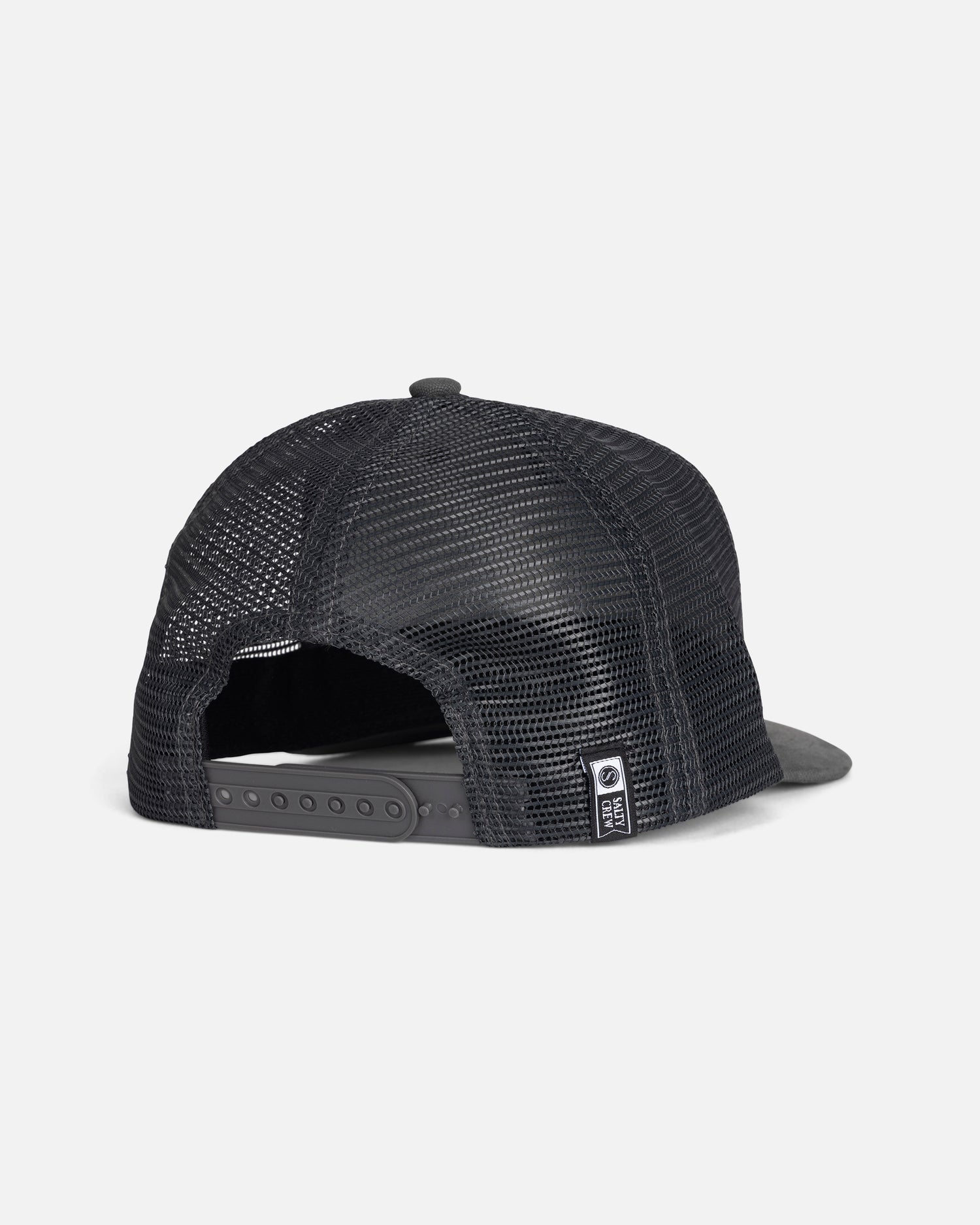 Back view of the Tentacles Boys Retro Trucker - Dark Grey.