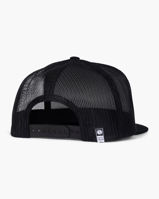 back view ofFly Over Black Trucker