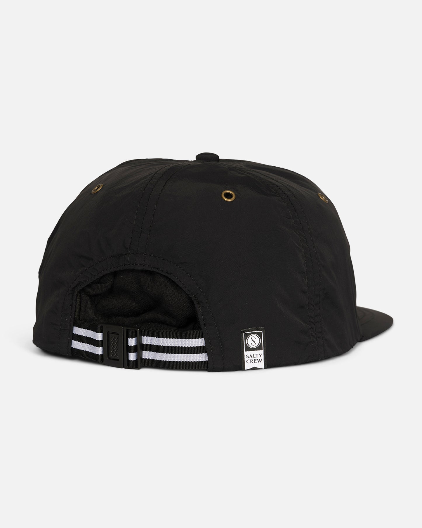Even Keel 5 Panel Hat - Black
