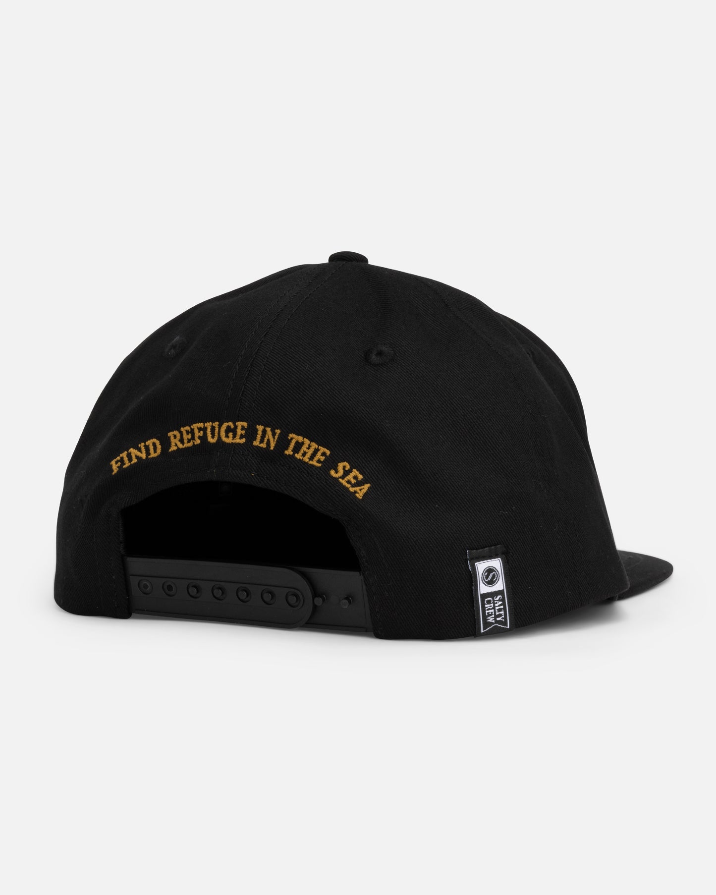Flagship 5 Panel Hat - Black