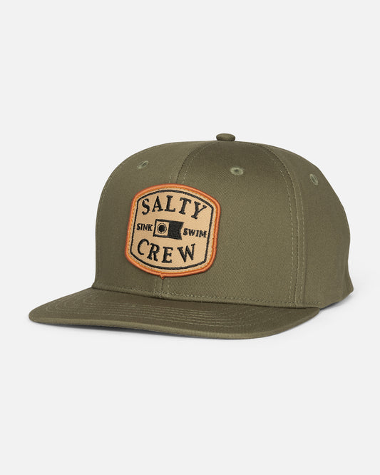 Capitals 6 Panel Hat - Olive