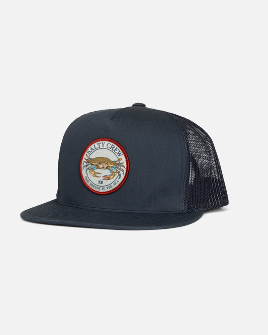 front view of Jimmy Trucker Hat - Navy