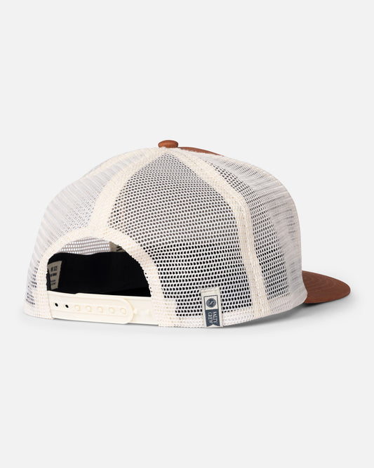 Back view of the Good Times Foamie Trucker - Friar Brown. 