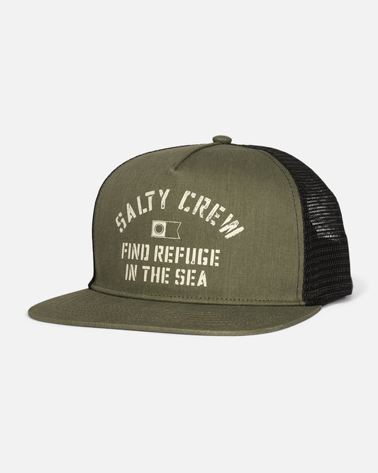 Good Times Trucker Hat - Olive