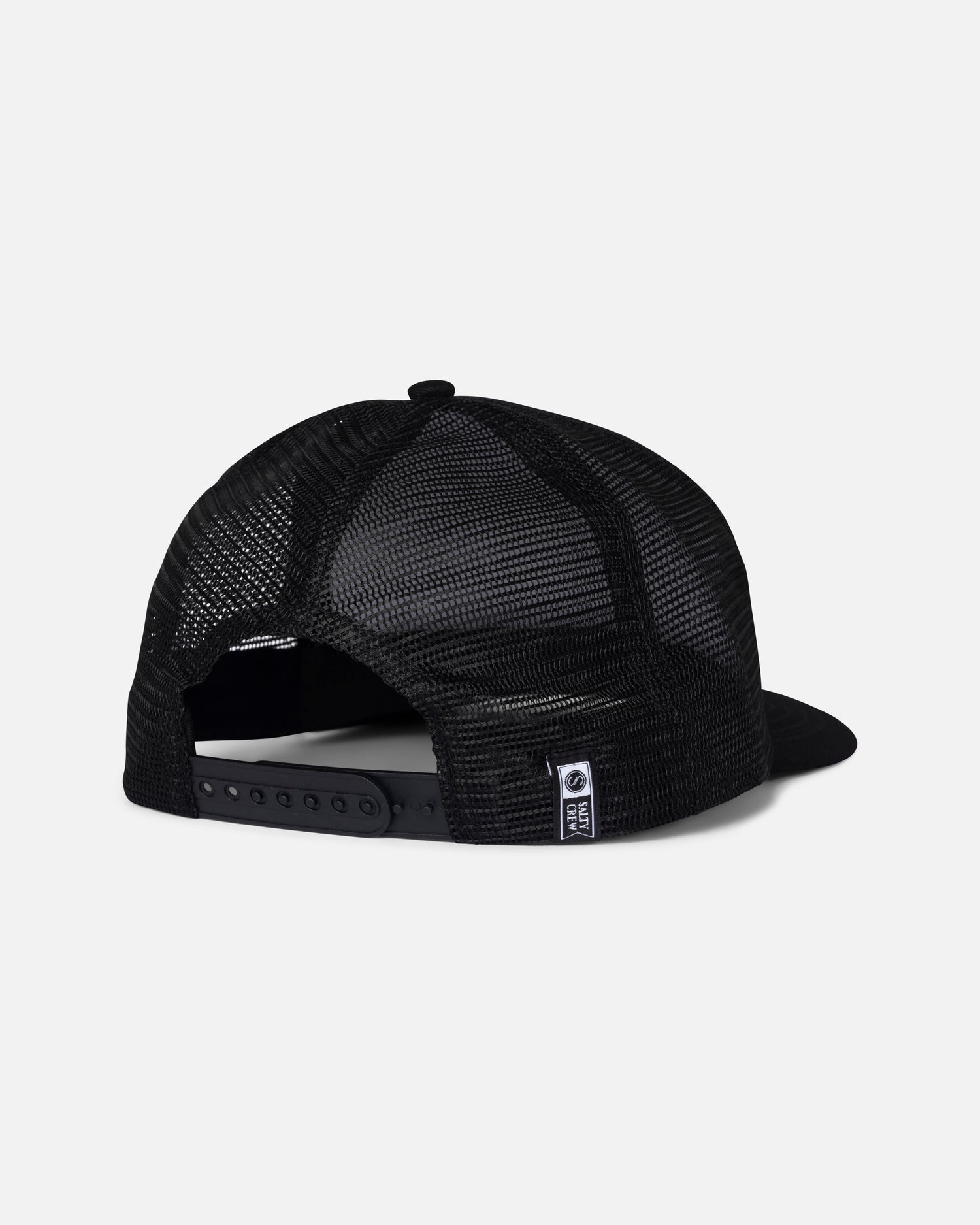 Back view of the Good Times Foamie Trucker - Pirate Black. 