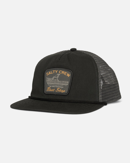 Boat Shop Trucker Hat - Phantom Charcoal