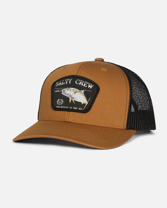 Surface Retro Trucker Hat - Camel Black