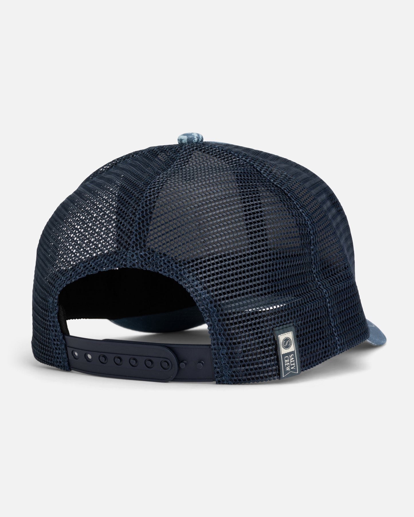 Big Blue Amadeo Retro Trucker Hat - Channel Blue