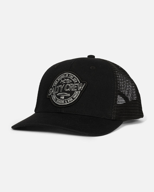 Skewed Trucker Hat - Black
