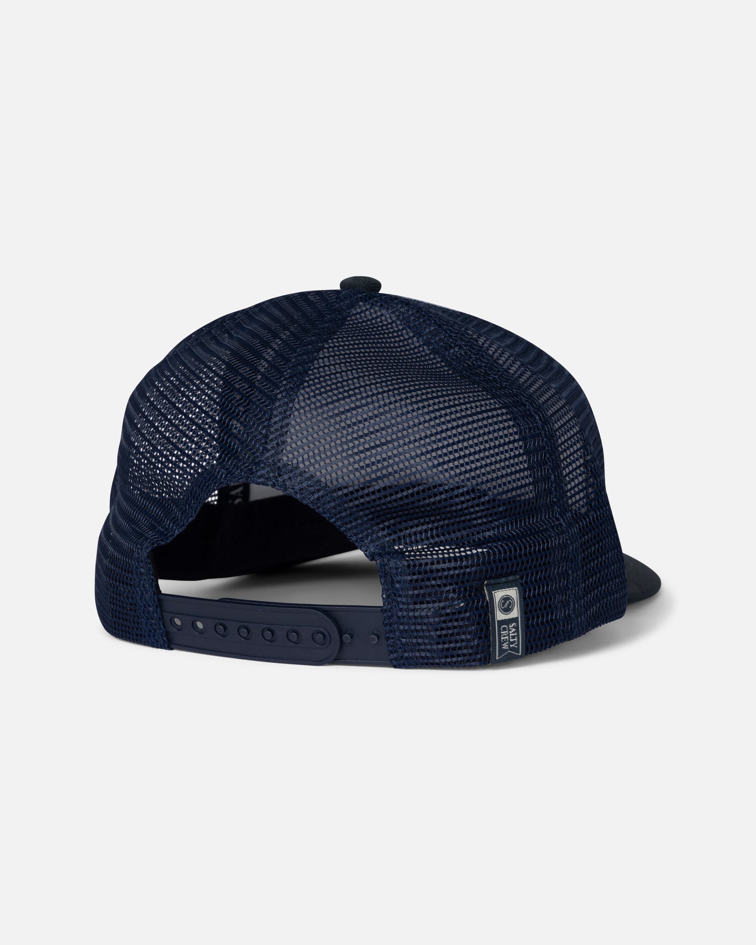 Back view of the Good Times Boys Trucker - Blue. 