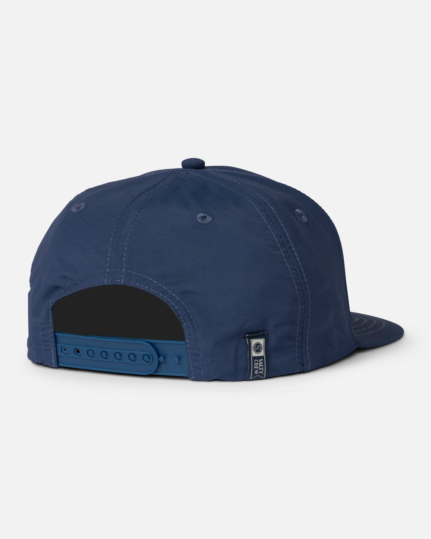 Back view of the Apex Snapback  - Midnight Navy. 