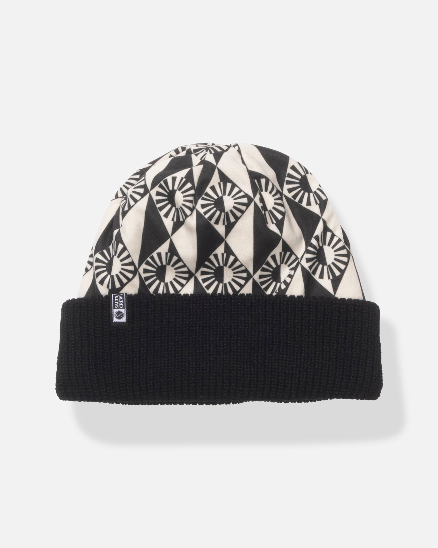 Reversible inside of the Swellter Beanie - Black. 