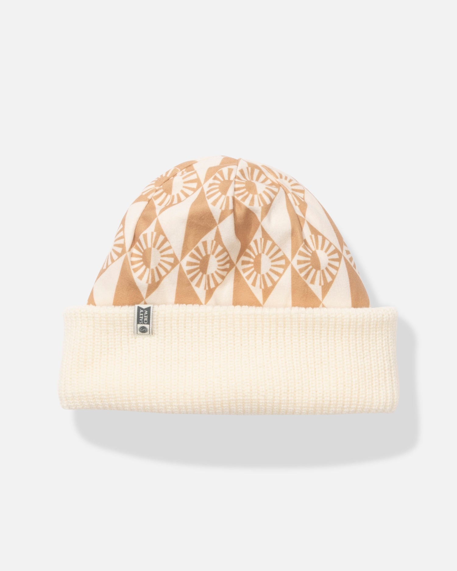 Reversible inside of the Swellter Beanie - Off White. 