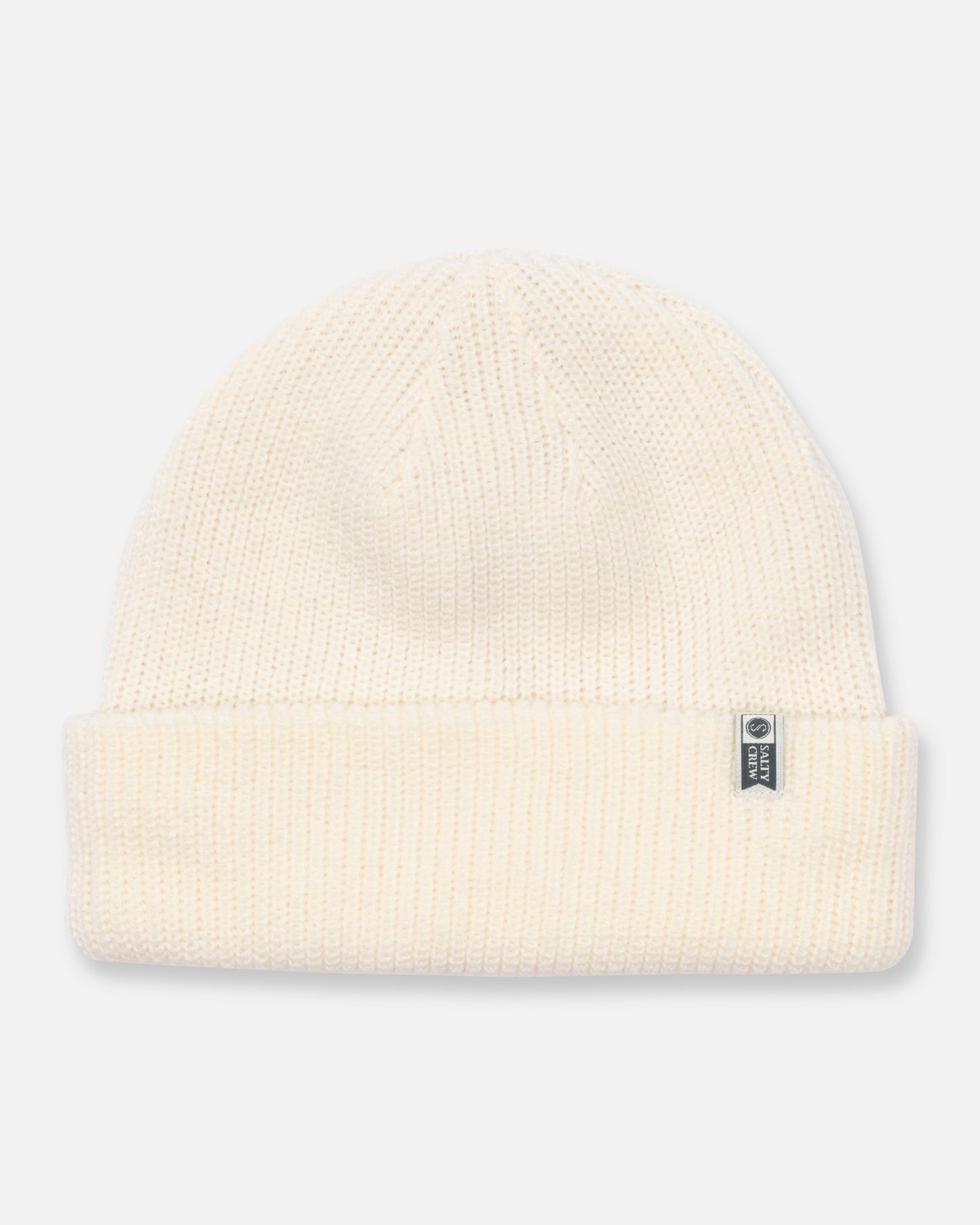 Front view of the Swellter Beanie - Off White. 