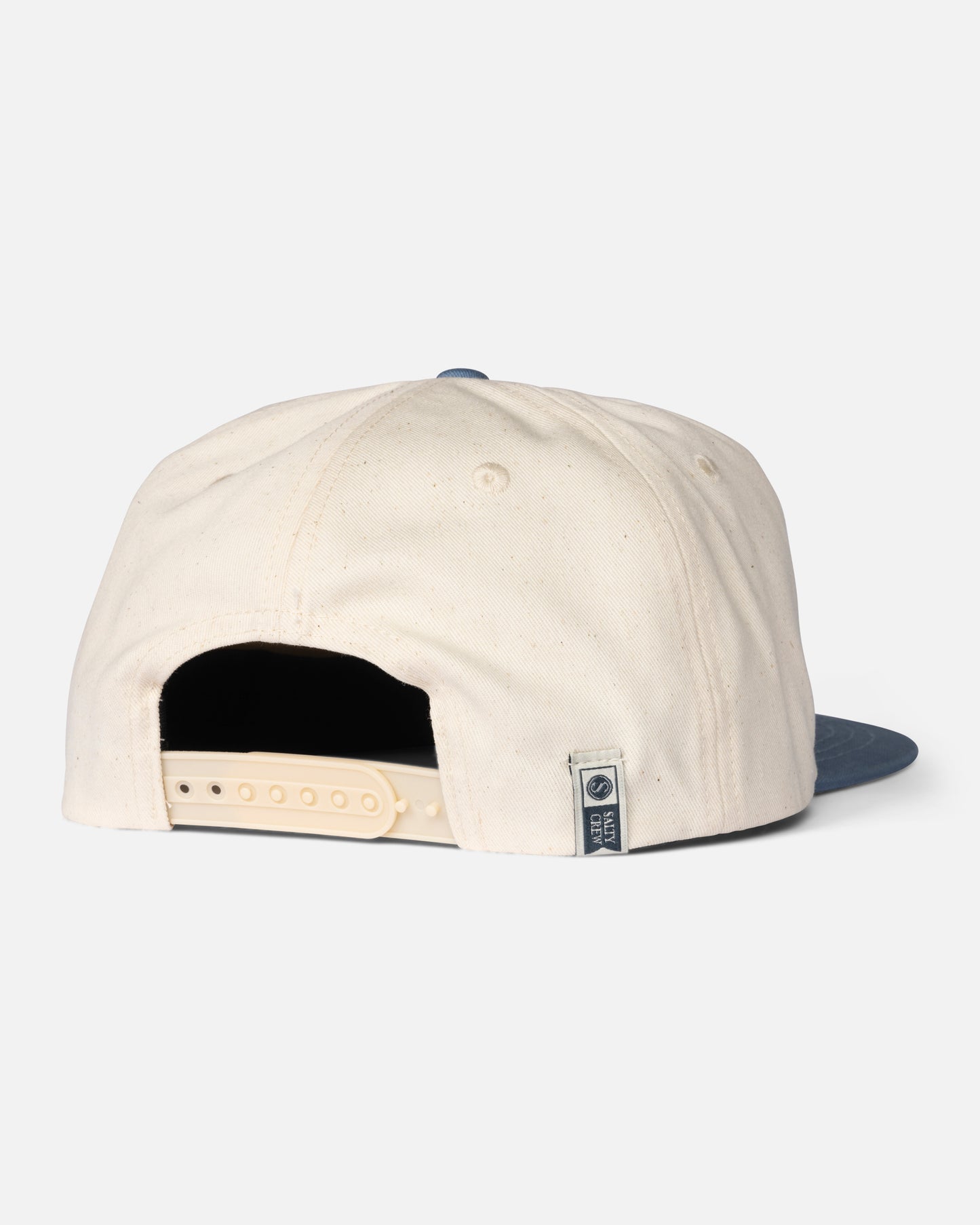 Back view of the Seawater Snapback - Birch Slate. 