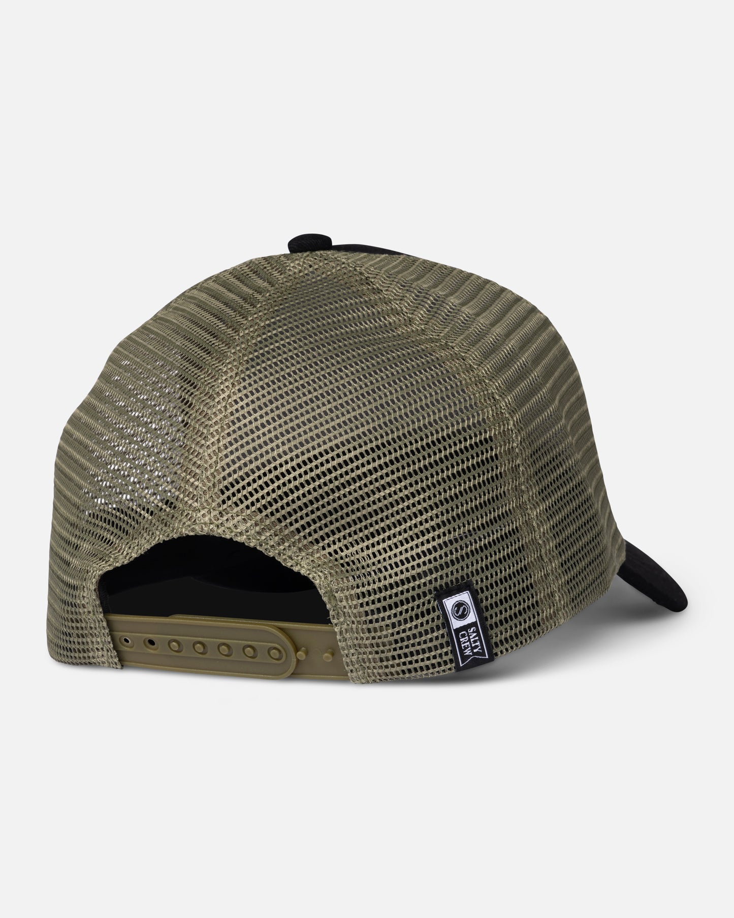Back view of the Live Bait Trucker Hat - Phantom. 