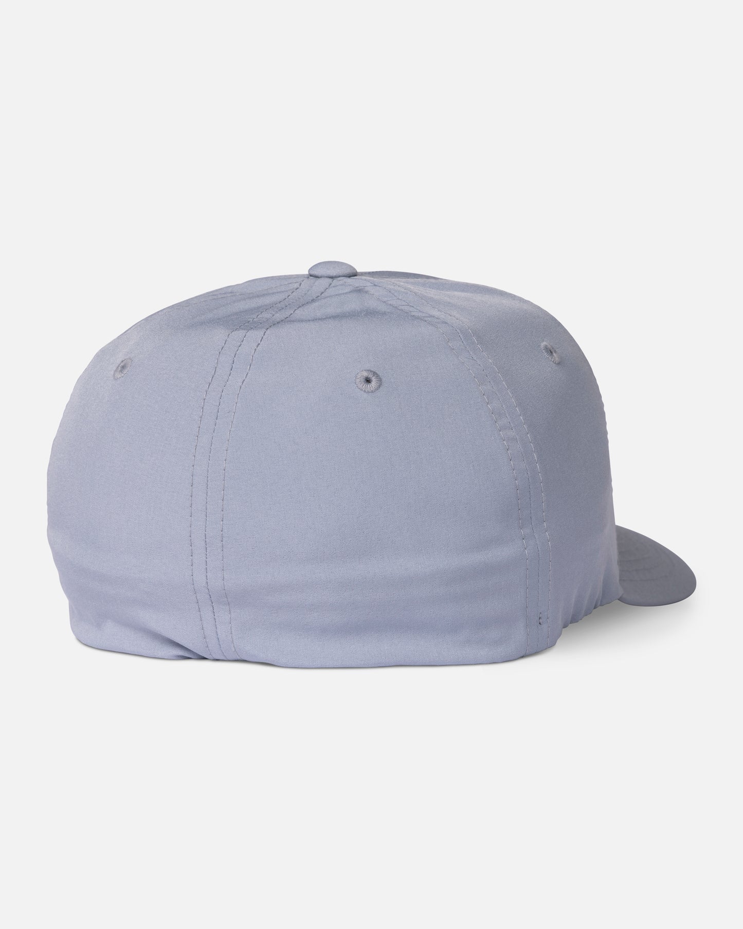 Back view of the Apex Flexfit 6 Panel - Grey. 