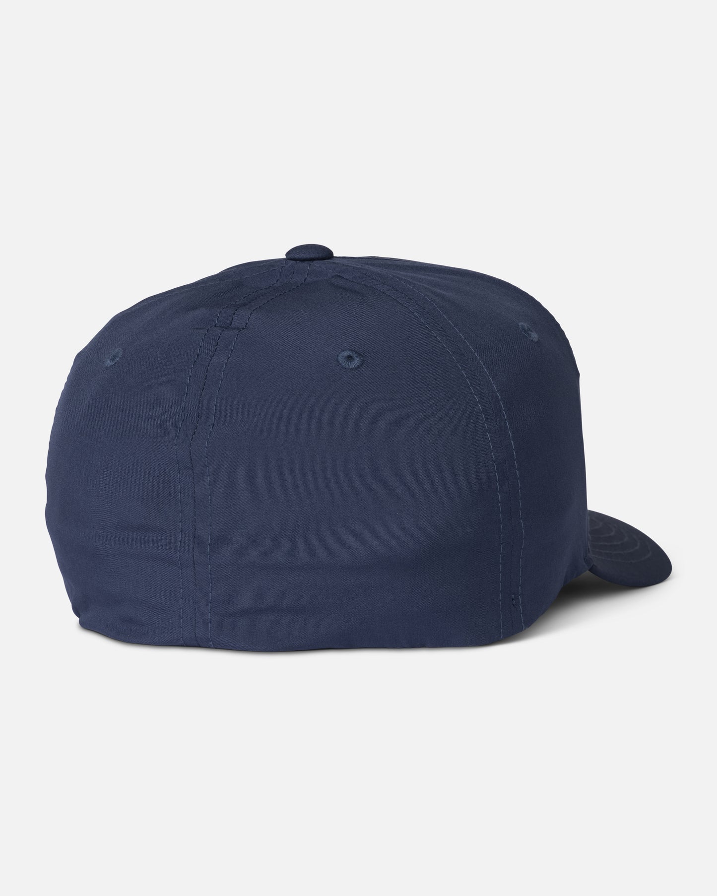 Back view of the Apex Flexfit 6 Panel - Navy. 
