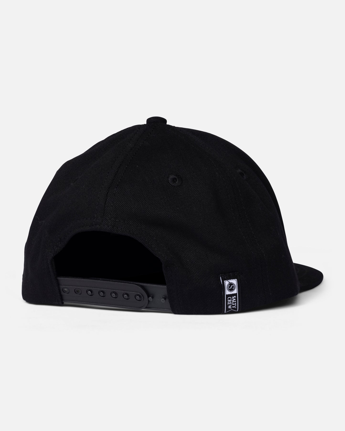Back view of the Mahi Club Boys Snapback  - Black. 