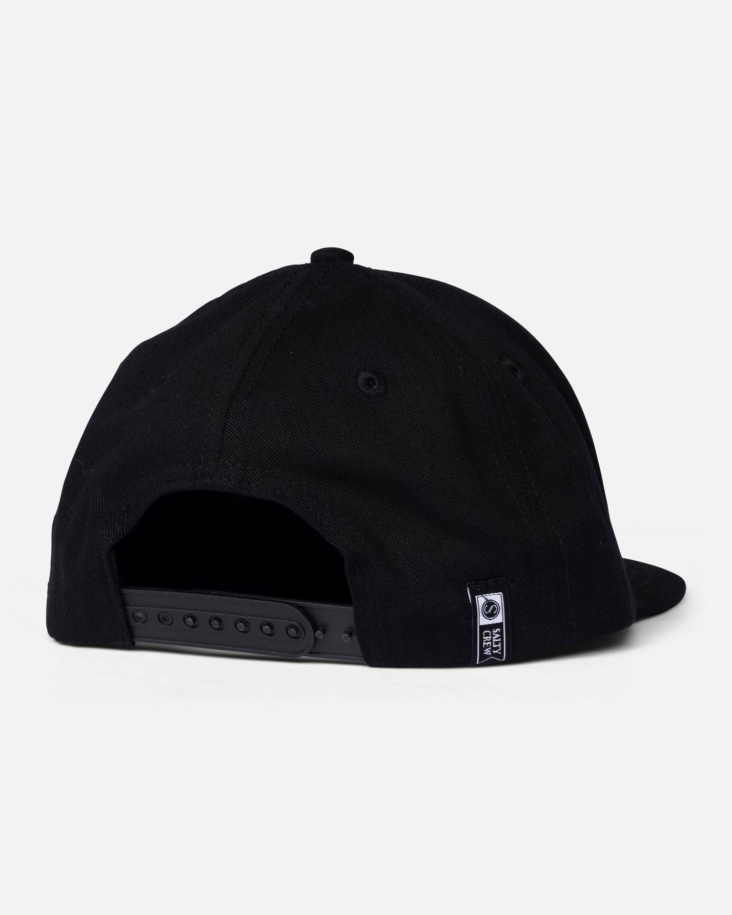 Back view of the Mahi Club Boys Snapback  - Black. 