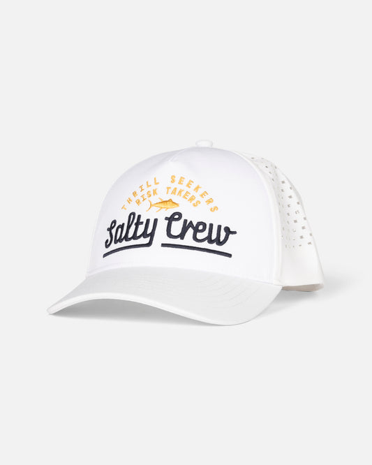 Front view of the Title Trucker - White. 