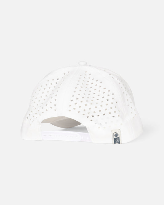 Back view of the Title Trucker - White. 