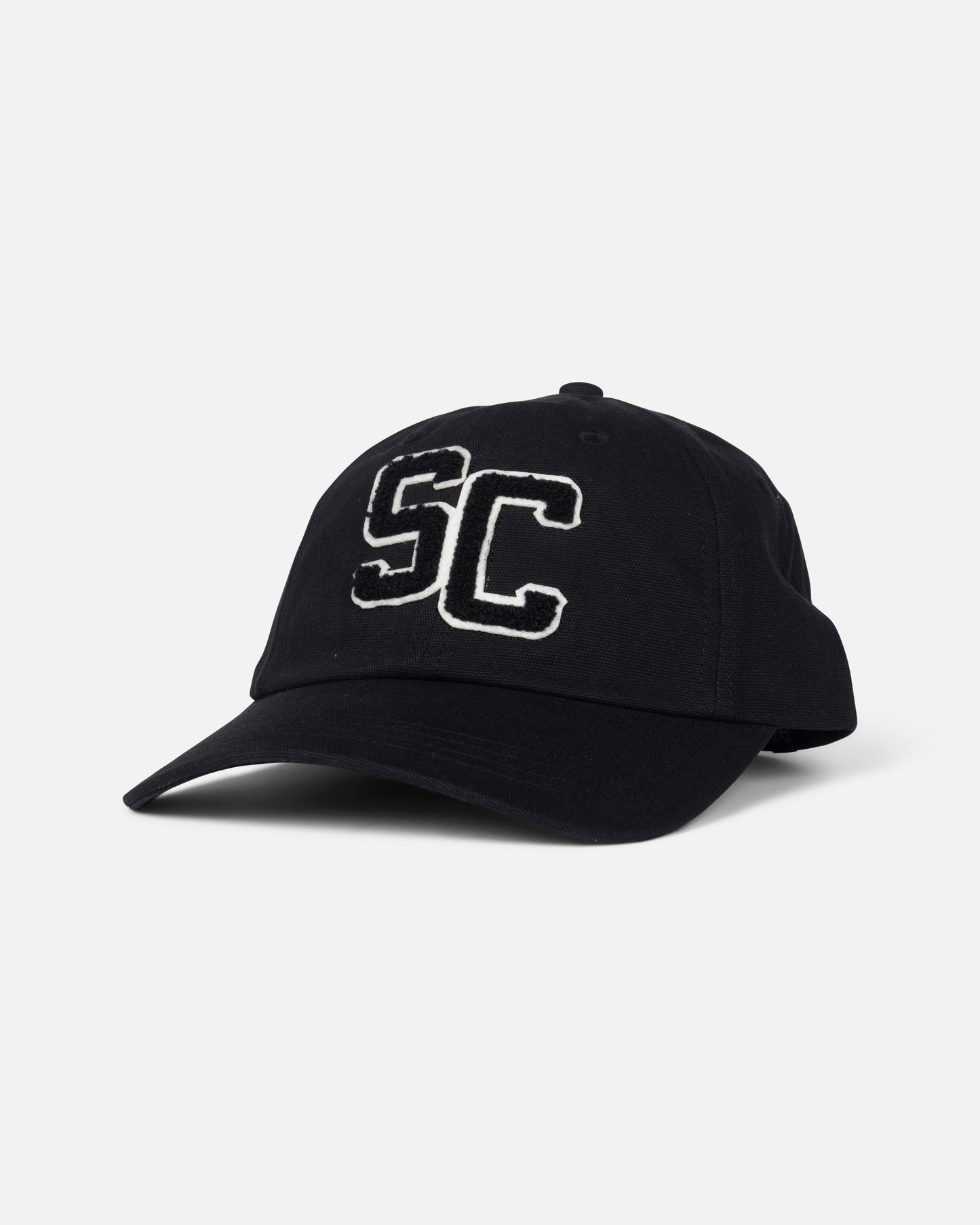 Front view of the Sport Me Dad Hat - Black. 