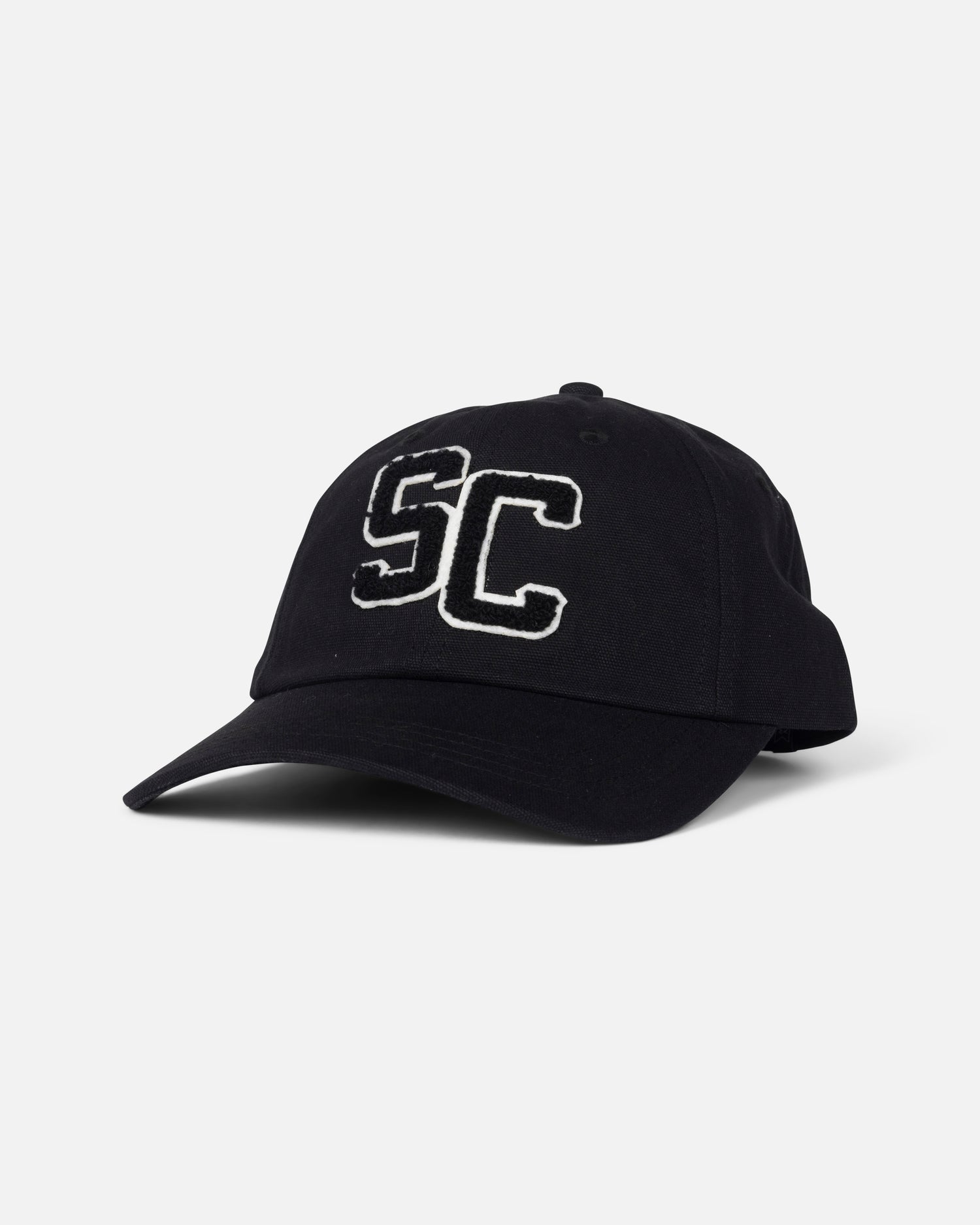 Front view of the Sport Me Dad Hat - Black. 