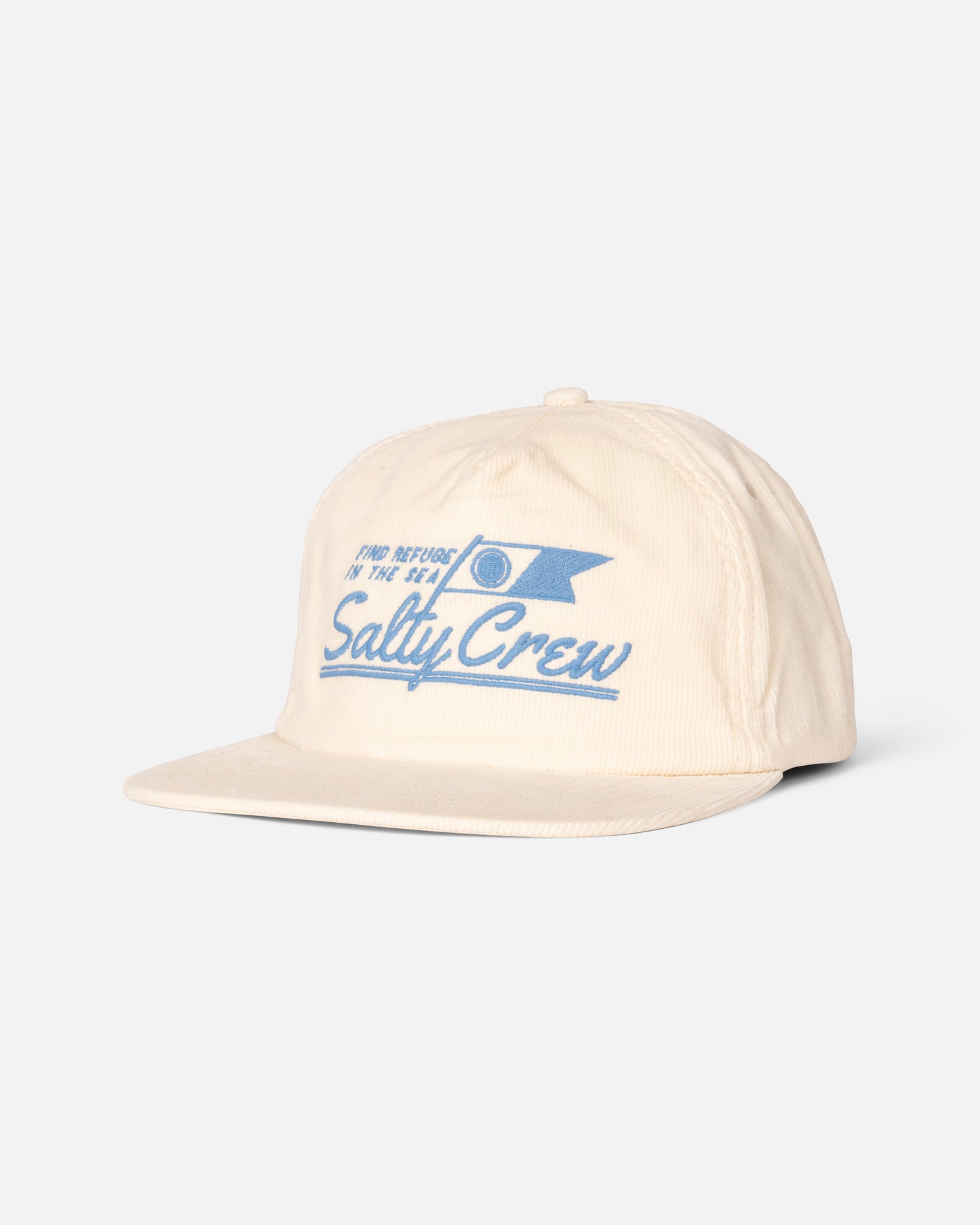 Front view of the Original Snapback - Off White.
