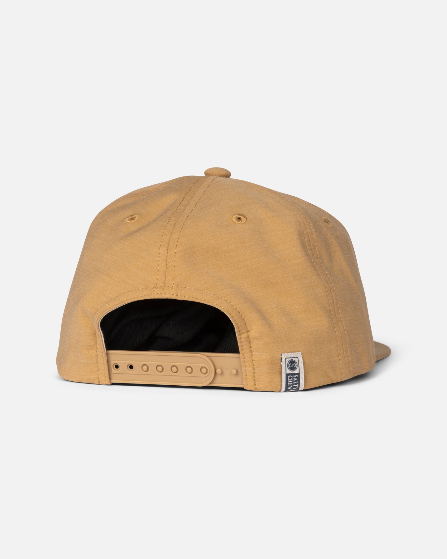 Back view of the Drifter Snapback - Bone Brown.