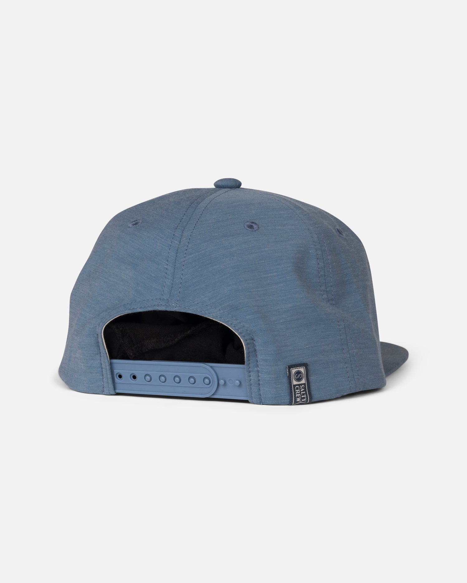 Back view of the Drifter Snapback - Channel Blue. 