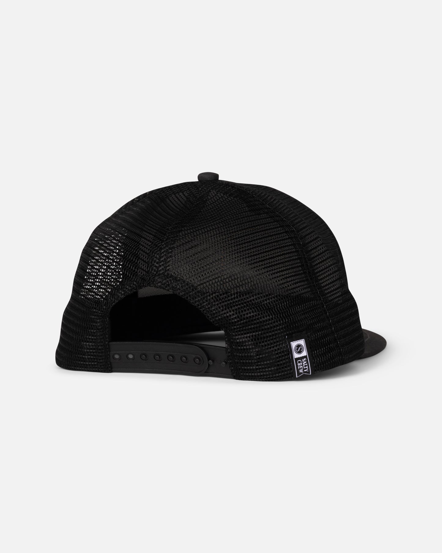 Back view of the Archway Trucker - Black. 
