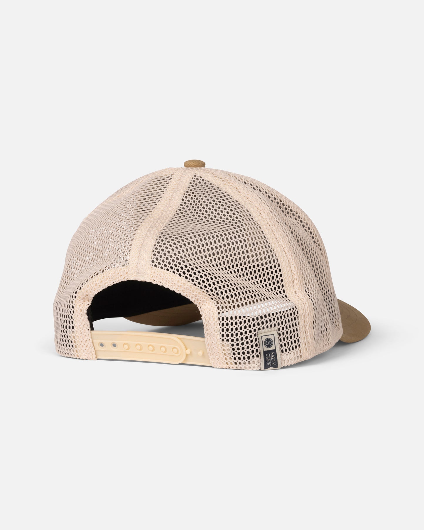 Back view of the Flyer Ops Trucker - Khaki.