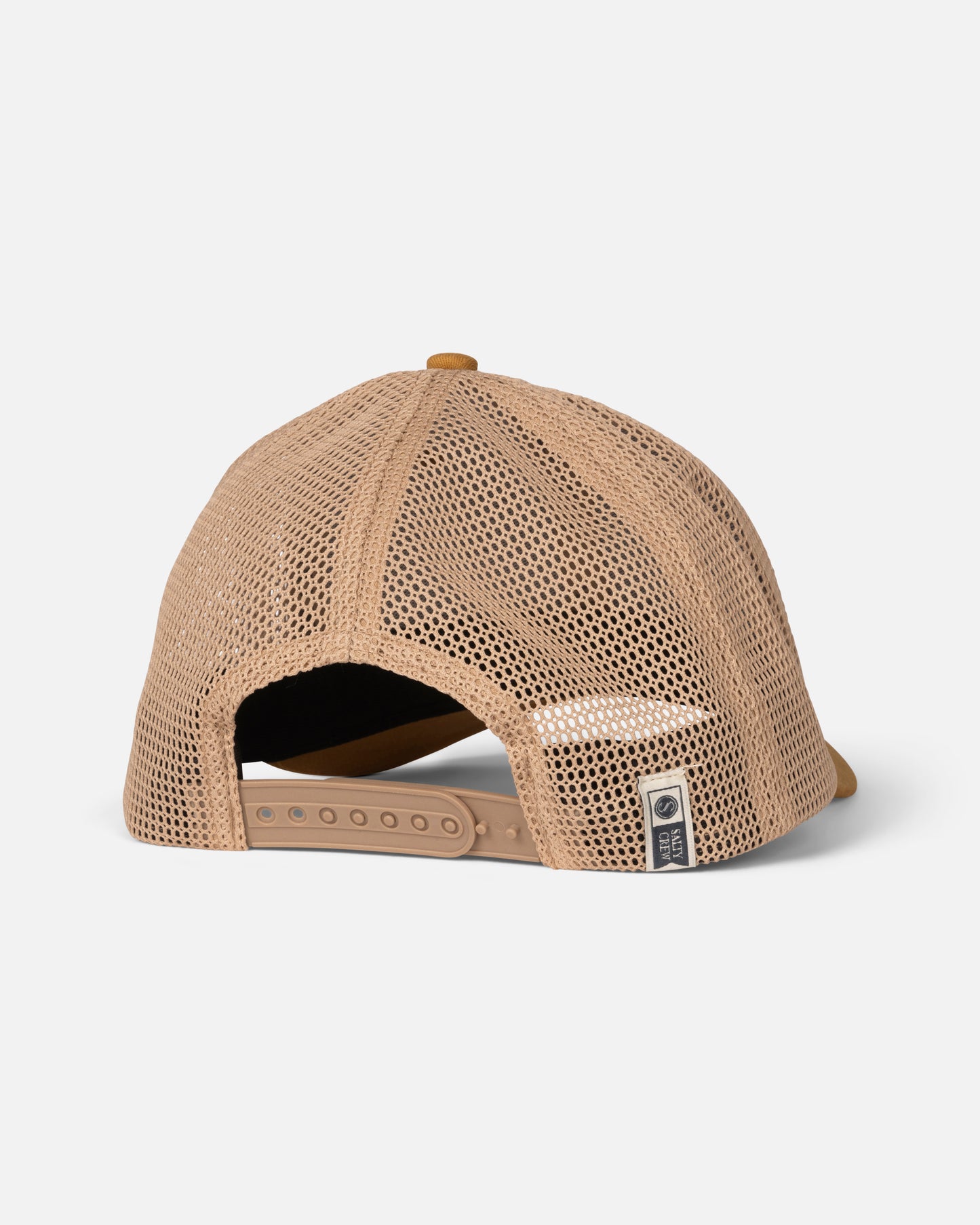 Back view of the Global Trucker - Bone Brown. 