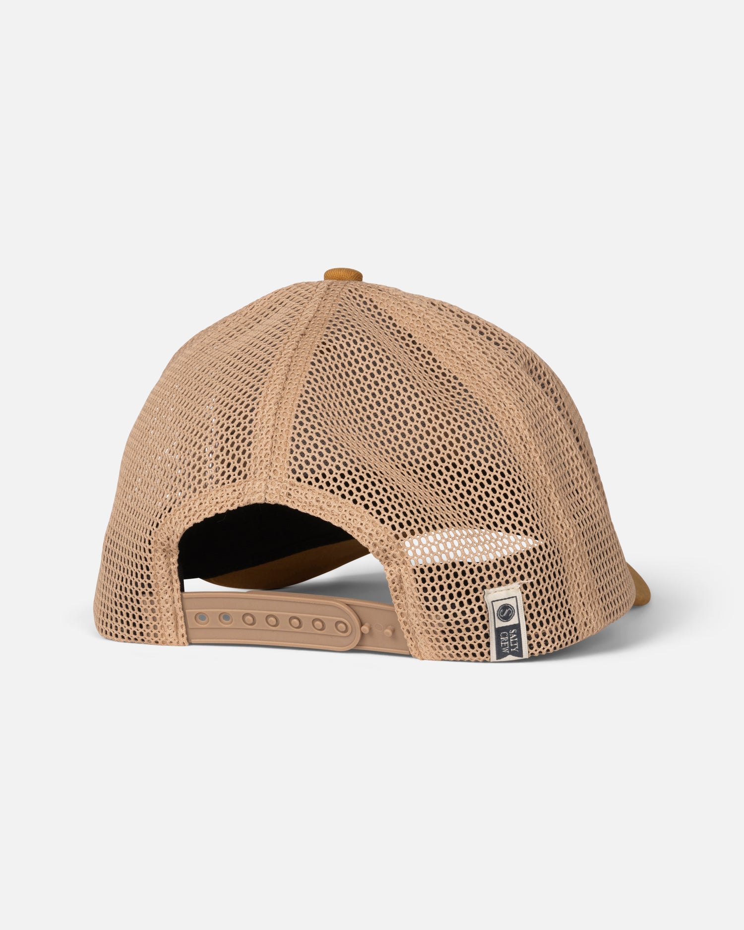 Back view of the Global Trucker - Bone Brown. 