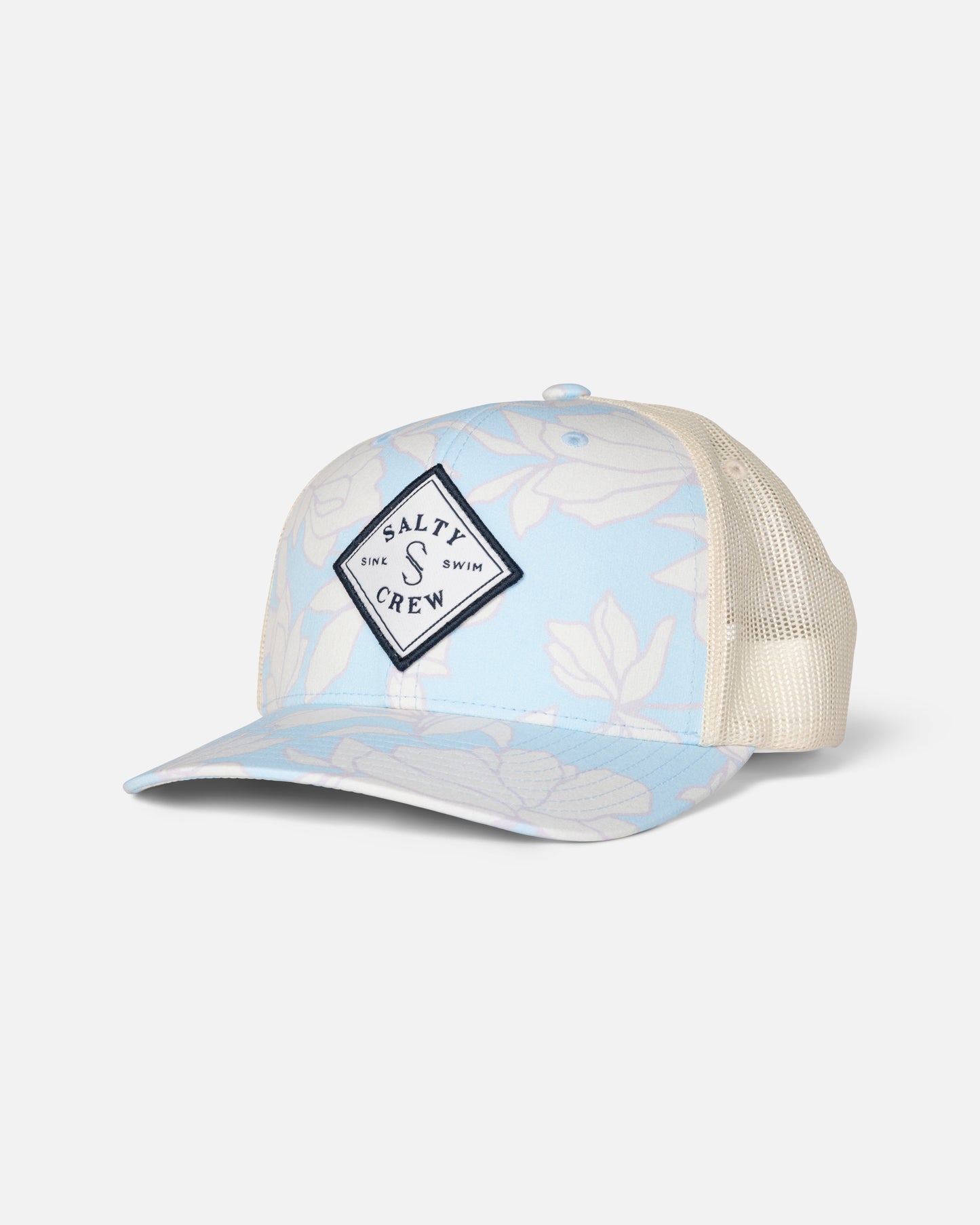Front view of the Sealine Retro Trucker - Aquamarine. 