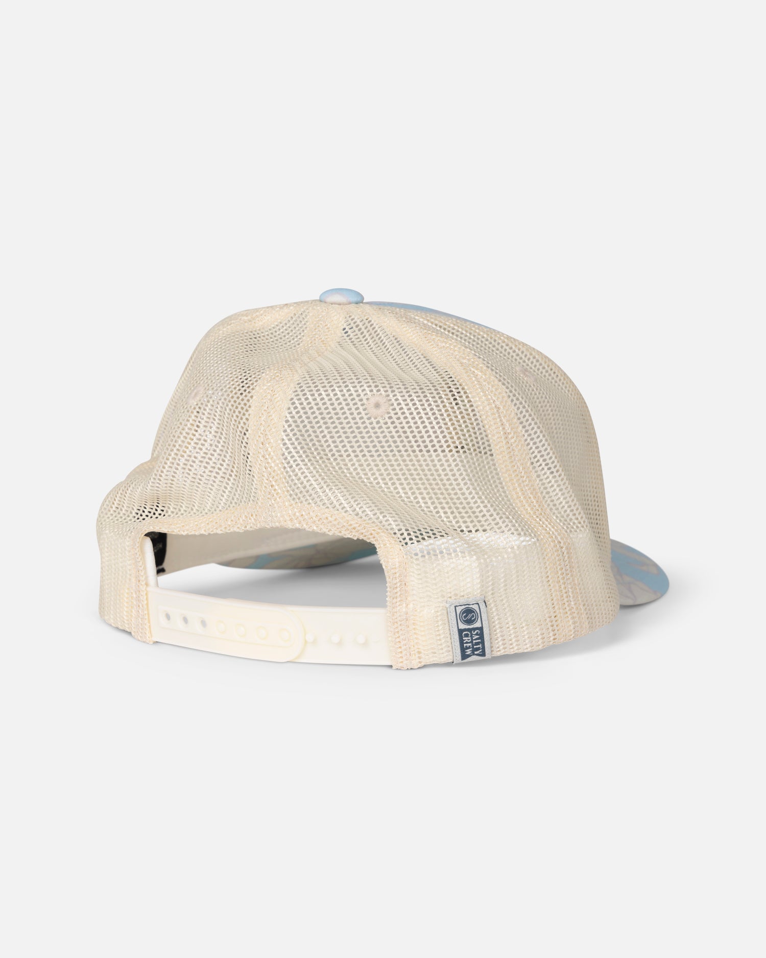 Back view of the Sealine Retro Trucker - Aquamarine. 