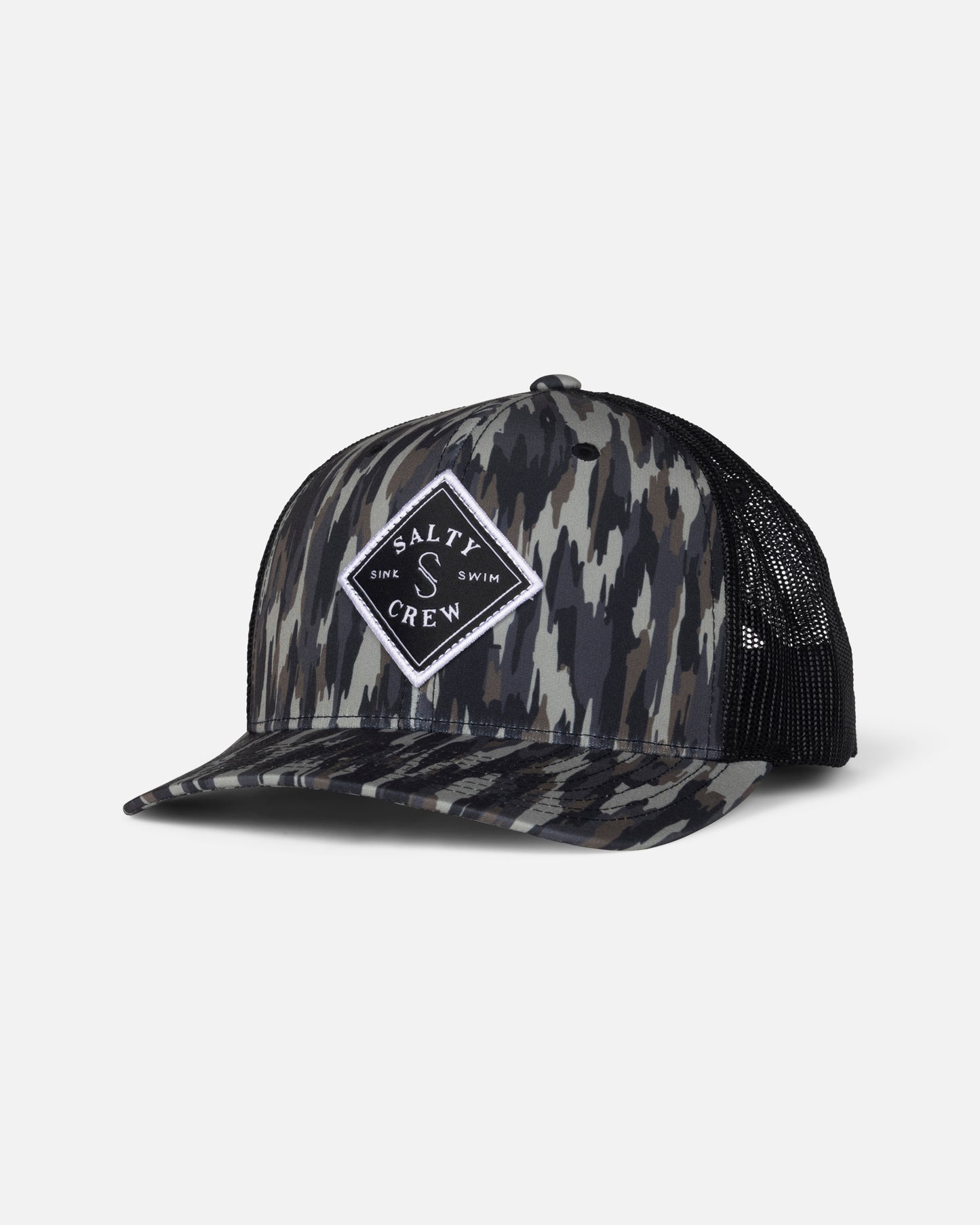 Front view of the Sealine Retro Trucker - Camo. 