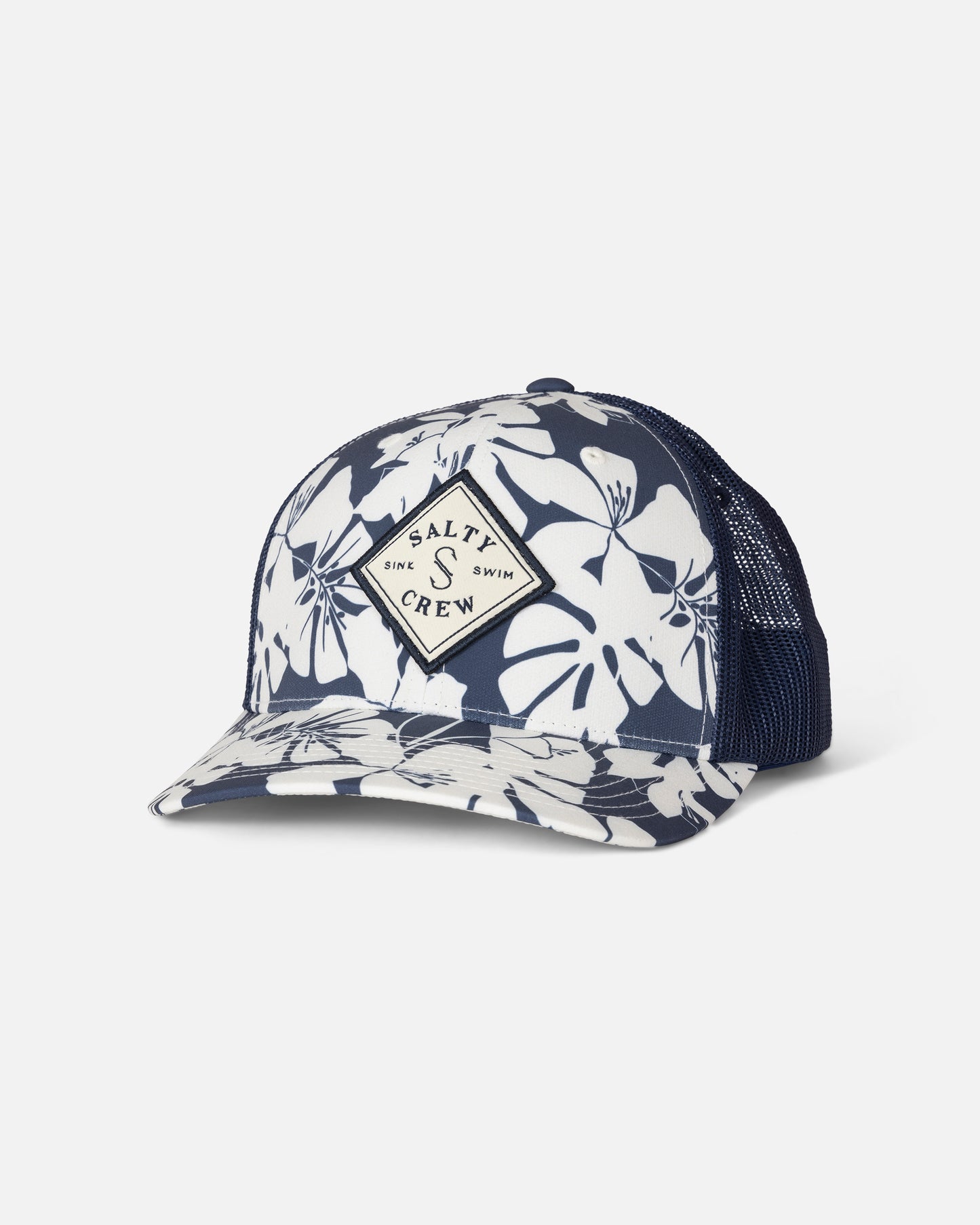 Front view of the Sealine Retro Trucker - Dark Navy. 