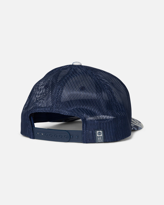 Back view of the Sealine Retro Trucker - True Navy. 
