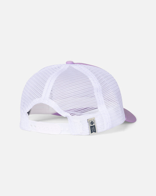 Back view of the Freestyle Trucker - Light Violet. 