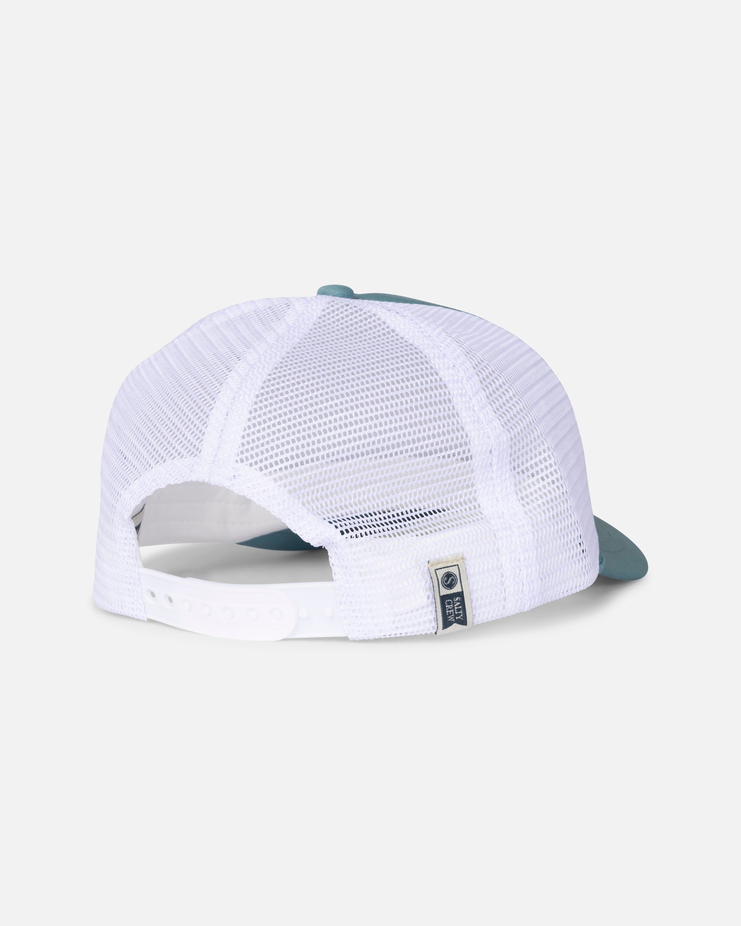 Back view of the Freestyle Trucker - Teal. 