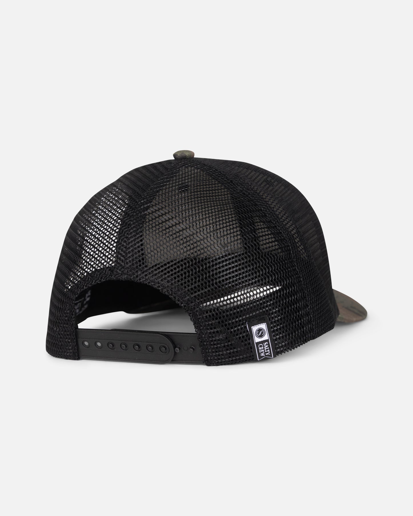 back view of America Legend Trucker Hat - Camo