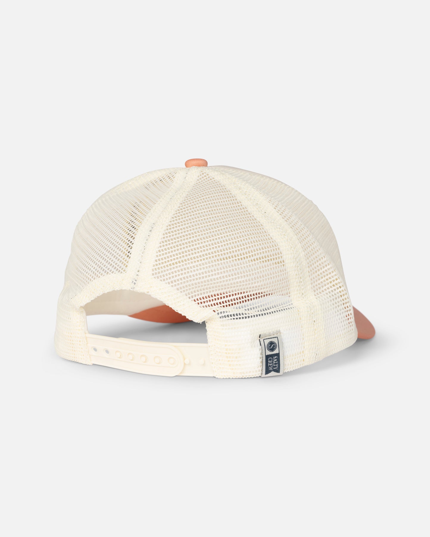 Back view of the Collectable Trucker - Papaya. 