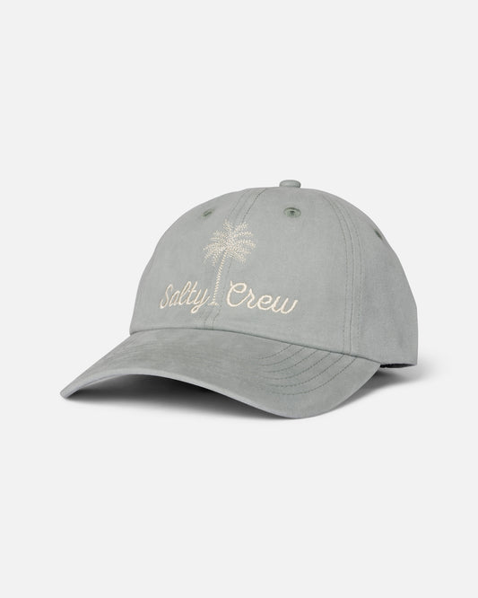 Front view of the Adventure Dad Hat - Slate Grey. 