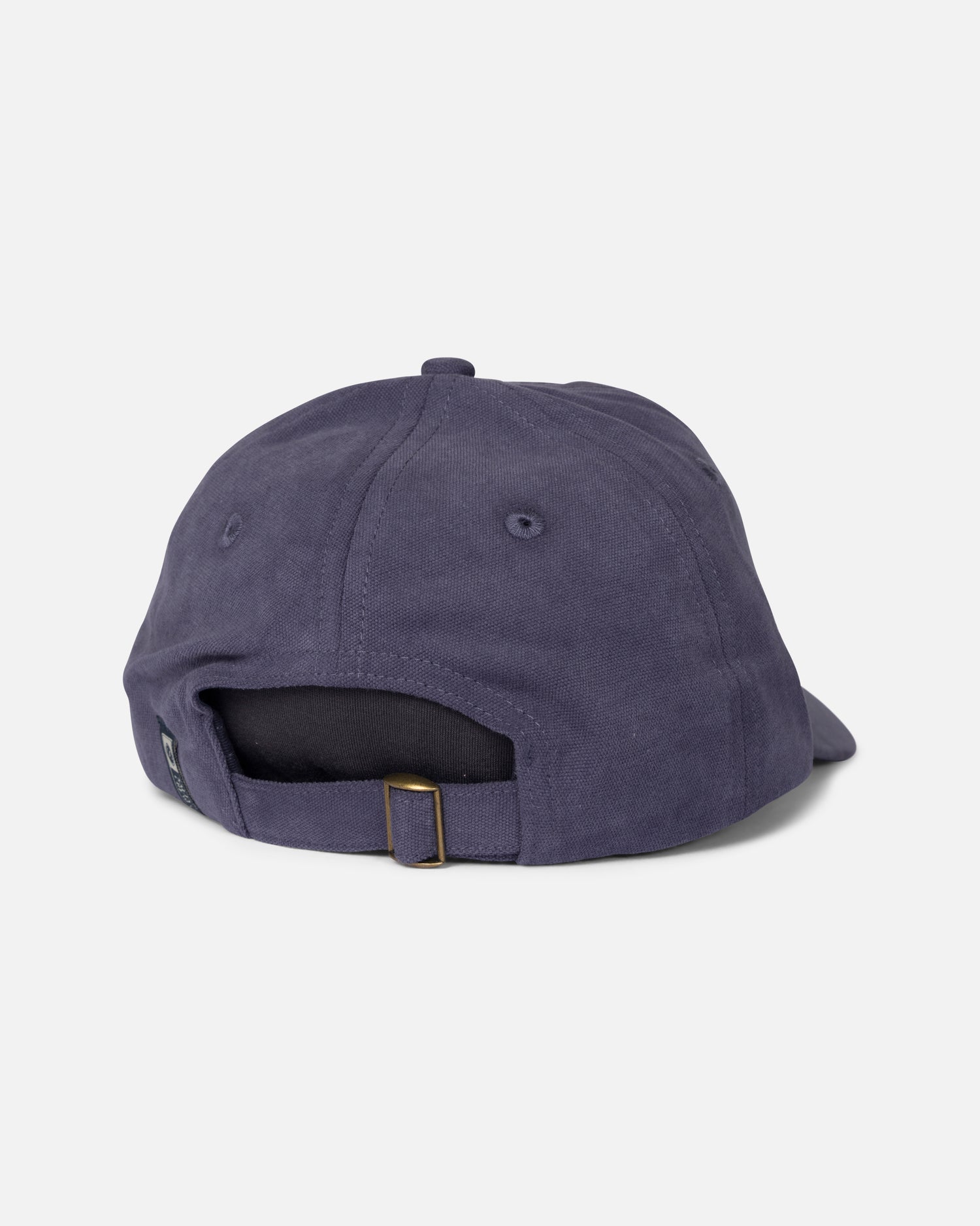 Back view of the Adventure Dad Hat - Vintage Indigo. 