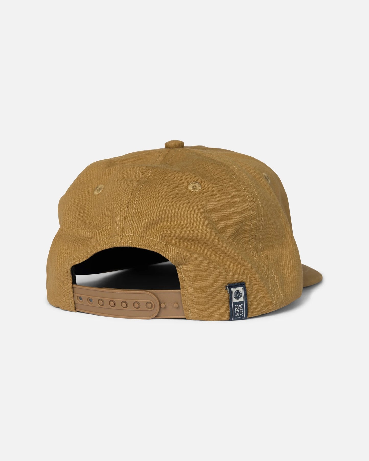 Back view of the The Crew Snapback - Fennel Seed.