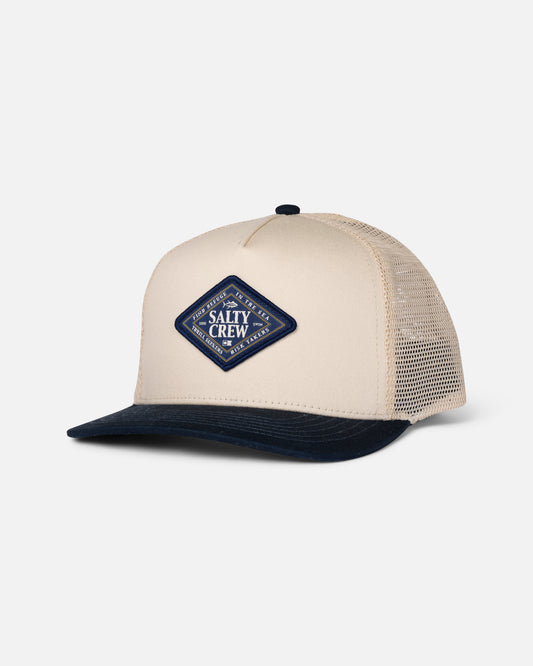 Front view of the Iconic Boys Trucker - Birch. 