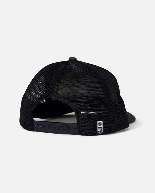 Back view of the Iconic Boys Trucker - Camo. 