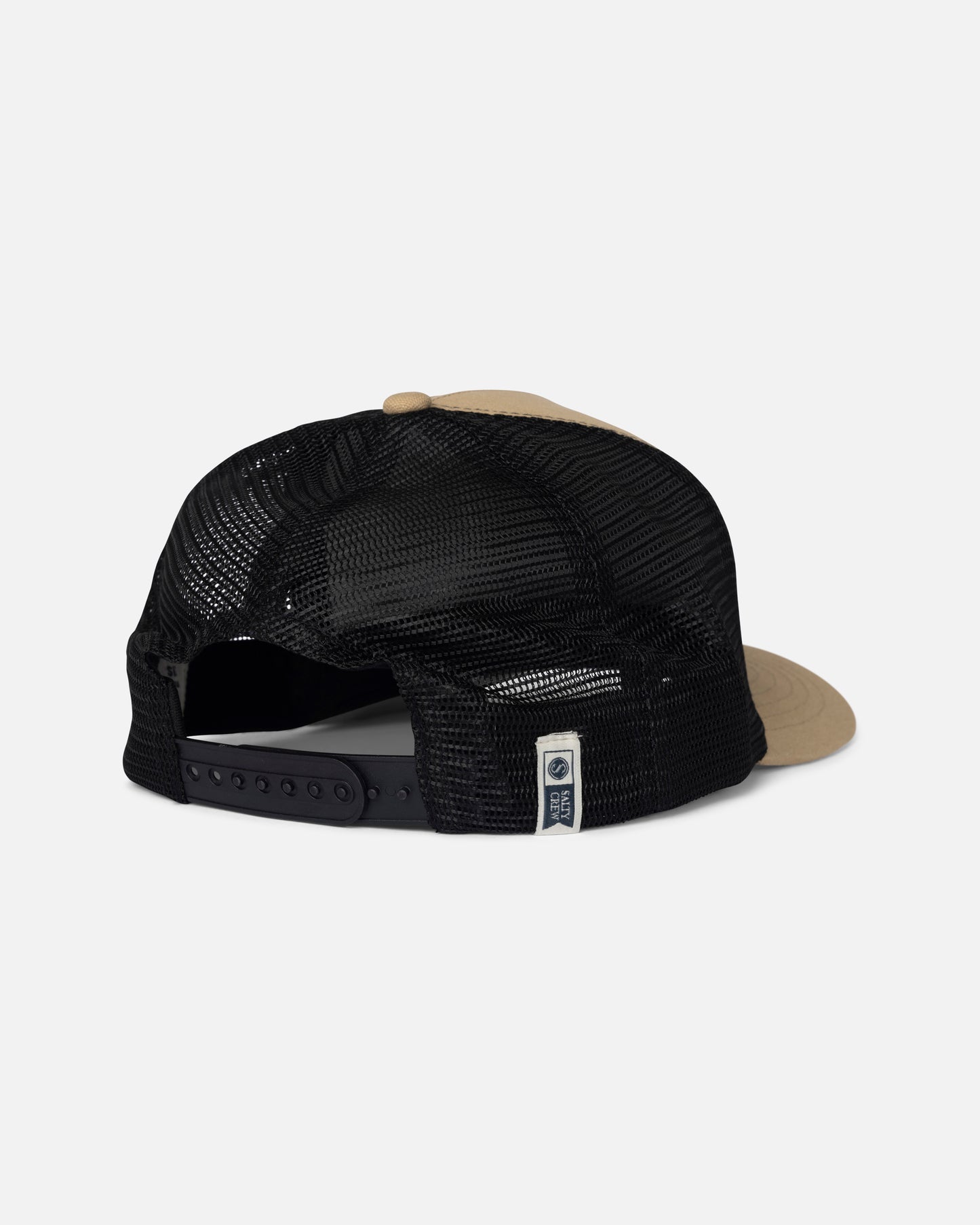 Back view of the Fishing Co Trucker - Khaki. 